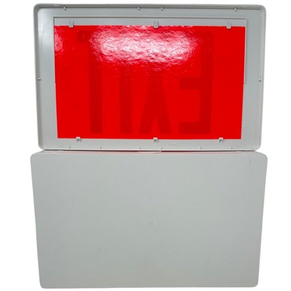 Emergency Exit Sign by Emergi-Lite Escort Decorative Set of 2 Lights - Picture 5 of 6